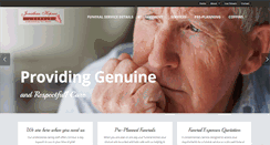 Desktop Screenshot of jhfunerals.com.au