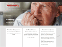 Tablet Screenshot of jhfunerals.com.au